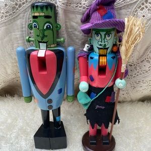 Wooden Nutcracker Frankenstein